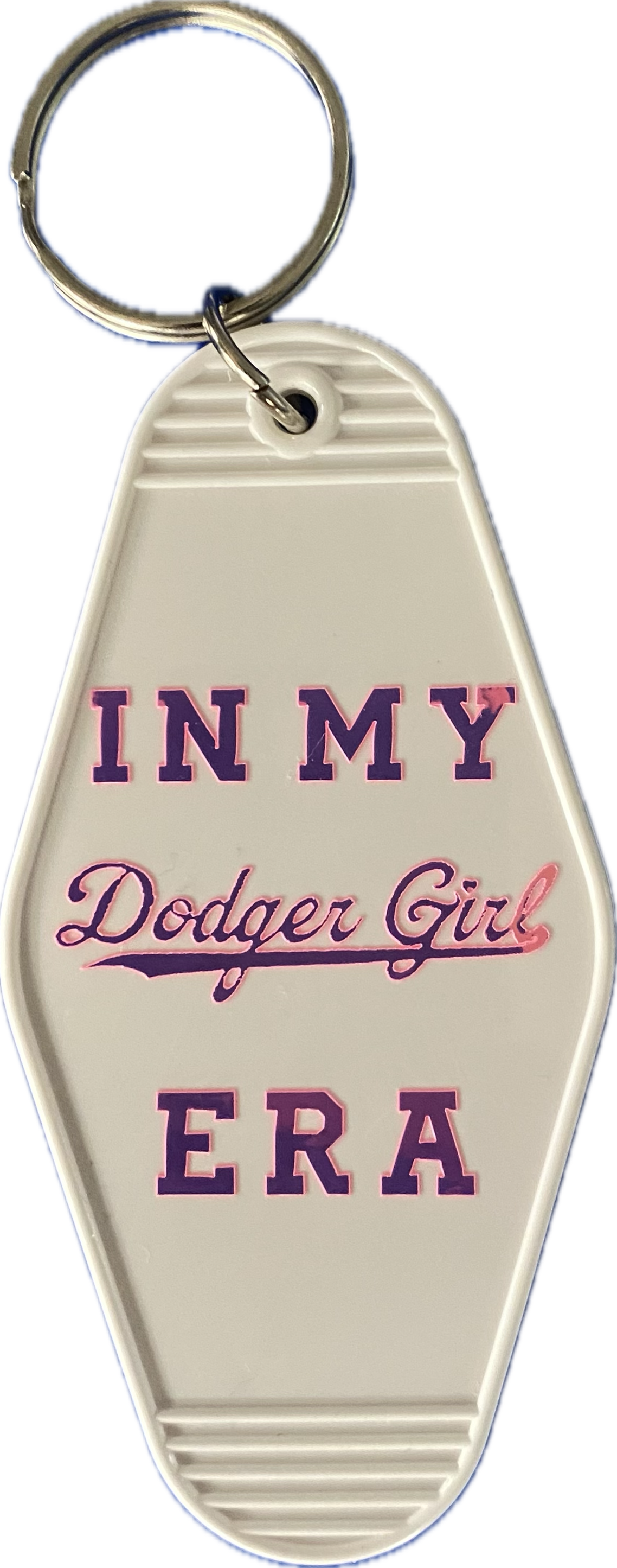 “In My Dodger Girl Era” Keychain