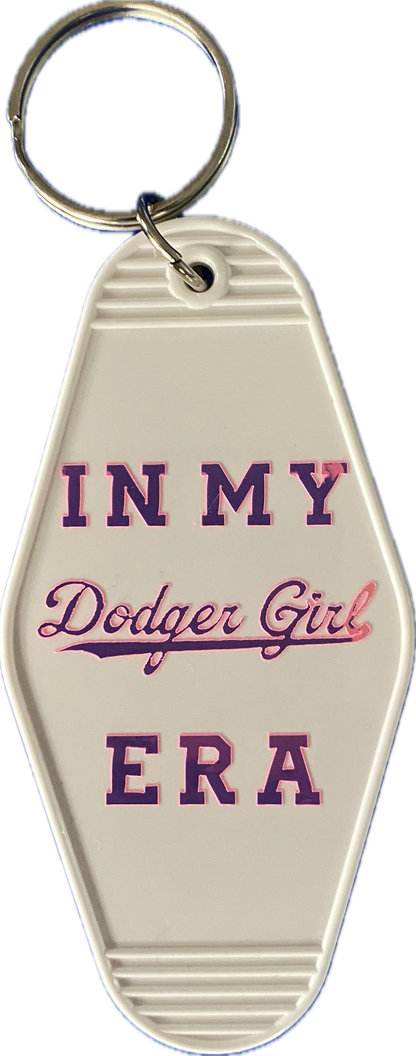 “In My Dodger Girl Era” Keychain