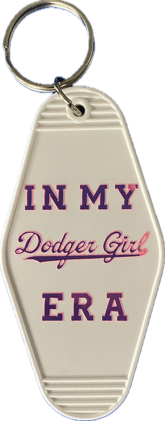 “In My Dodger Girl Era” Keychain