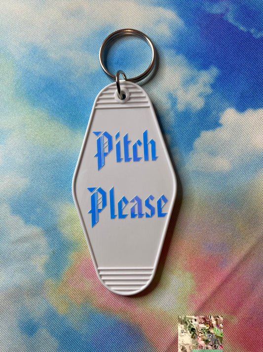 “Pitch Please” Keychain